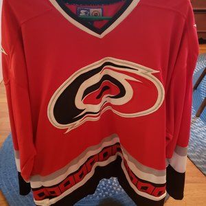 NHL CAROLINA HURRICANES VINTAGE  HOCKEY JERSEY Size XLarge